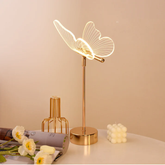 Lampe de chevet papillon
